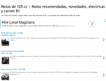 Tablet Screenshot of motosde125.net